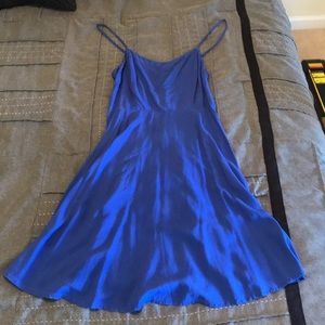 Royal blue flowy sundress